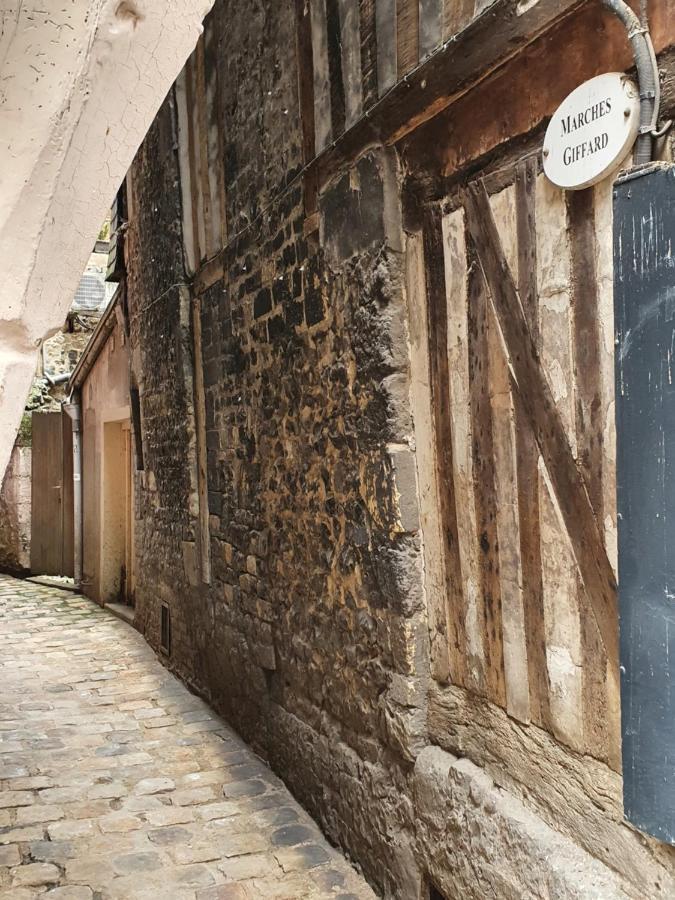 L Haute Du Gouverneur Honfleur Exteriör bild